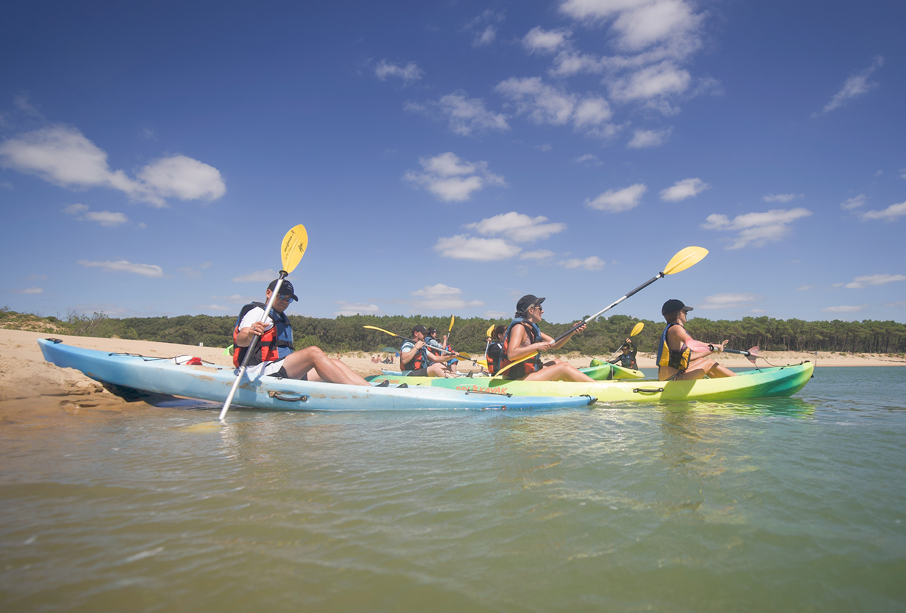 location de kayak pour ballade en mer