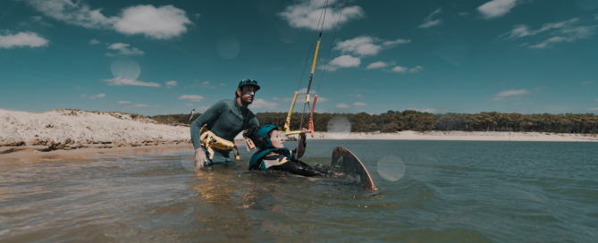 Reprise des cours de kitesurf