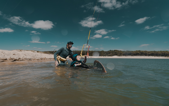 Reprise des cours de kitesurf