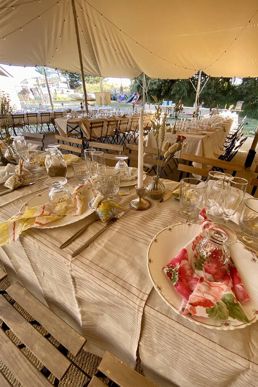 Mariage insolite thème nature en bord de mer en vendée